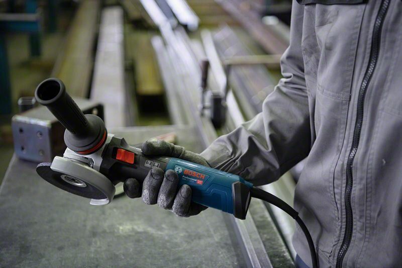 Профессиональная болгарка Bosch GWS 14-125 S : 1400 Вт, диск 125мм, с регулировкой оборотов_ BR 06017D0100 фото