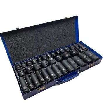 Набір головок 1/2" ударні E.C. ALFA ALIS35E (8-32мм*38мм/10-24мм*78мм/35шт./металевий кейс)_ BR ALIS35E фото