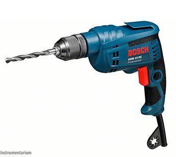 Професійна дриль електричний безударний Bosch Professional GBM 10 RE : 600 Вт, 2600 об/хв, Нм 20, діаметр свердла 1-10 мм_ BR 0601473600 фото