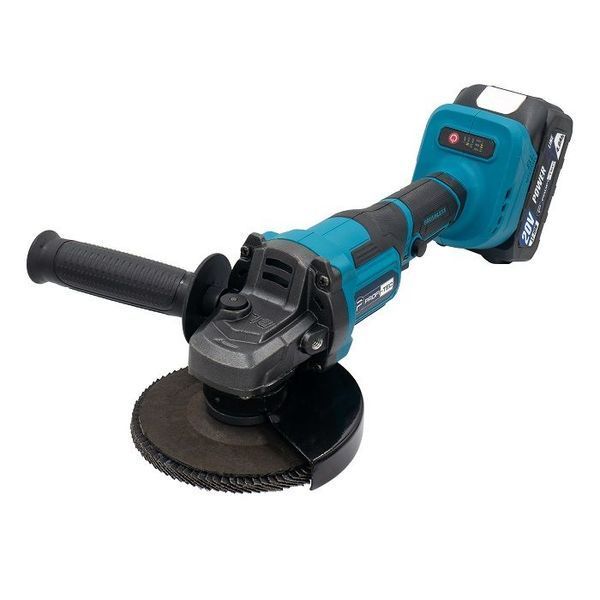 Шліфмашина кутова акумуляторна PROFI-TEC PGA202BL (2акум.20В 4Aг/зарядний/кейс) 006296 фото