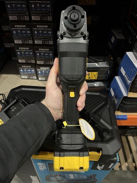 Шліфмашина кутова акумуляторна ZEGOR AGPP-21BL-125 (1акум.18В 4Aг/зарядний/кейс)_ BR AGPP-21BL-125 фото
