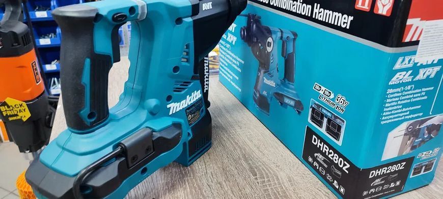 Акумуляторний перфоратор Makita DHR280Z (без АКБ):2.8 Дж,18В+18В,SDS+ (без Акб та зарядки)_ BR DHR280Z фото