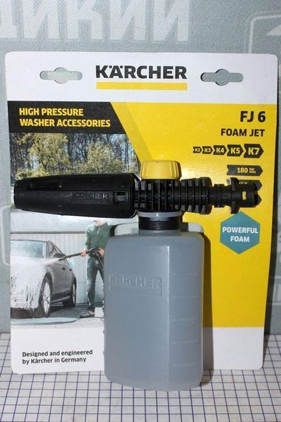Професійна пінна насадка для мийки K&auml;rcher FJ 6 (2.643-147.0)_ BR 2.643-147.0 фото