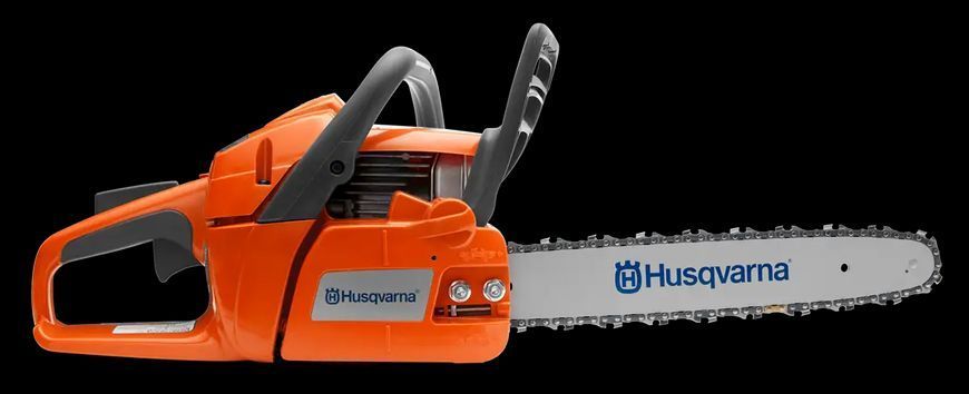 Потужна бензинова ланцюгова пила HUSQVARNA 120 II : Об'єм циліндра 38,2 cm&sup3;, потужність 1,4 кВт, шина 35 см, оригінал_ BR 967 86 19-03 фото