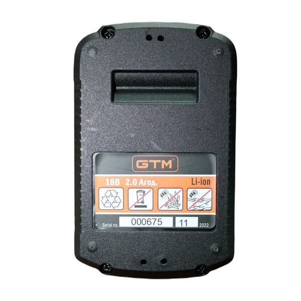 Аккумулятор GTM B18V/2Аh Li-Ion_BR 2700 фото