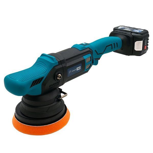 Машина полірувальна ексцентрикова акумуляторна PROFI-TEC PPM-1520CDA (1акум.20В 4Аг/зарядний/сумка) 006602 фото