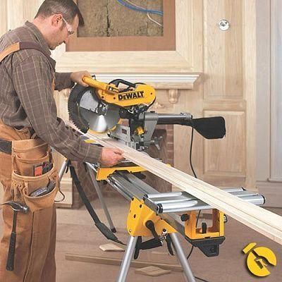 Ручна настільна торцювальна пила по дереву DeWALT DWS780 : 1675 Вт, глибина різу 112мм, круг 305 мм_ BR DWS780 фото