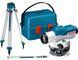 Профессиональный оптический нивелир Bosch Professional GOL 20 D в кейсе с штативом BT 160, линейкой GR 500_ BR 0601068402 фото 1