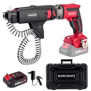 Акумуляторний безщітковий шуруповерт стрічковий WORCRAFT CDIS-S20LiBM (13269)_BR 13269 фото