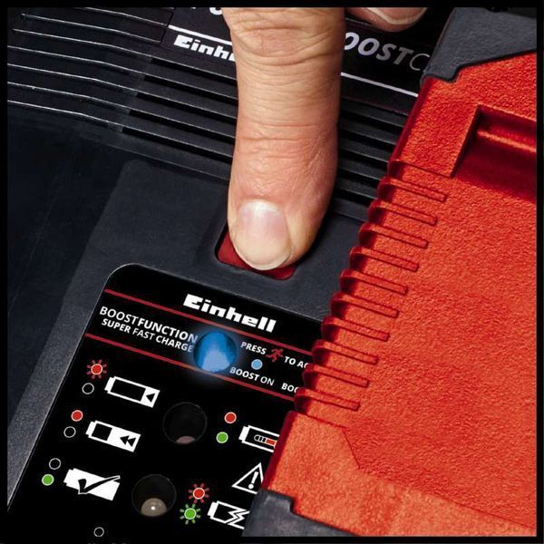 Прискорений зарядний пристрій до акумуляторів Einhell 18V Power-X-Boostcharger 6 A_ BR 4512064 фото