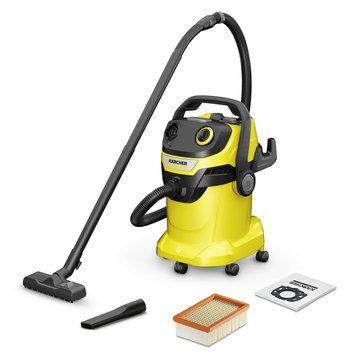 Профессиональный пылесос Karcher WD 5 V-25/5/22 : 1100 Вт, 25 л, для сухой и влажной уборки_ BR 1.628-300.0 фото