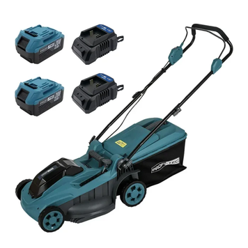 Газонокосилка аккумуляторная PROFI-TEC EcoCut 43 Lite (2акум.20В+20В 4Ач/зарядный) 007366 фото
