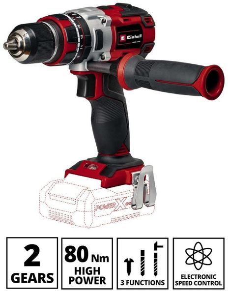Набір акумуляторних інструментів EINHELL TK 18/3 Li (CD+AG+HD+2 Battery+Bag) : з АКБ 2шт-18V 3.0Ач+ЗП_ BR 4514305, 4513970, 4431155 фото