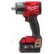 Гайковерт высокомоментный MILWAUKEE 1/2" (881 Нм) с кольцом M18 FMTIW2F12-502X (с АКБ 18V 2шт-5 Ah)_ BR 4933478450 фото 3