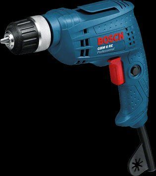Професійна дриль електрична без ударна (електродриль) Bosch GBM 6 RE : 350 Вт, 1-10мм сверло, 1.2 кг 0601472600_ BR 0601472600 фото