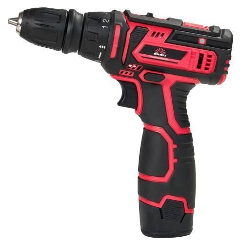 Дриль-шурупокрут акумуляторний Vitals AU 12/2KP QC: 12В, 1500А/г, 2 швидкості (400/1400), 26Нм, підсвітка,кейс_ BR AU 12/2KP QC фото